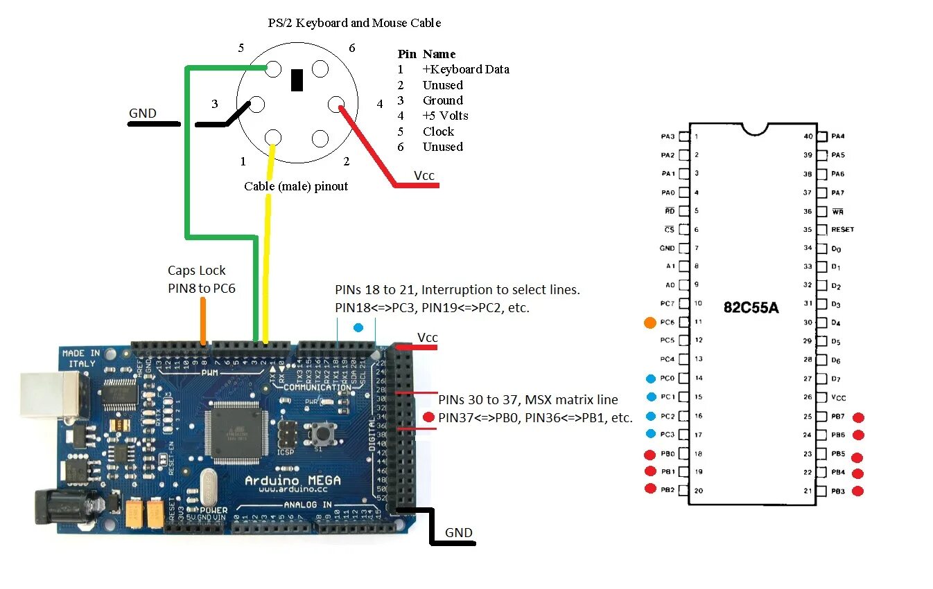 Можно ли подключить 2 клавиатуры. Ардуино ps2 приемник. arduino ps/2 клавиатура. подключить ps2 джойстик к ардуино. arduino pc 2 keyboard.