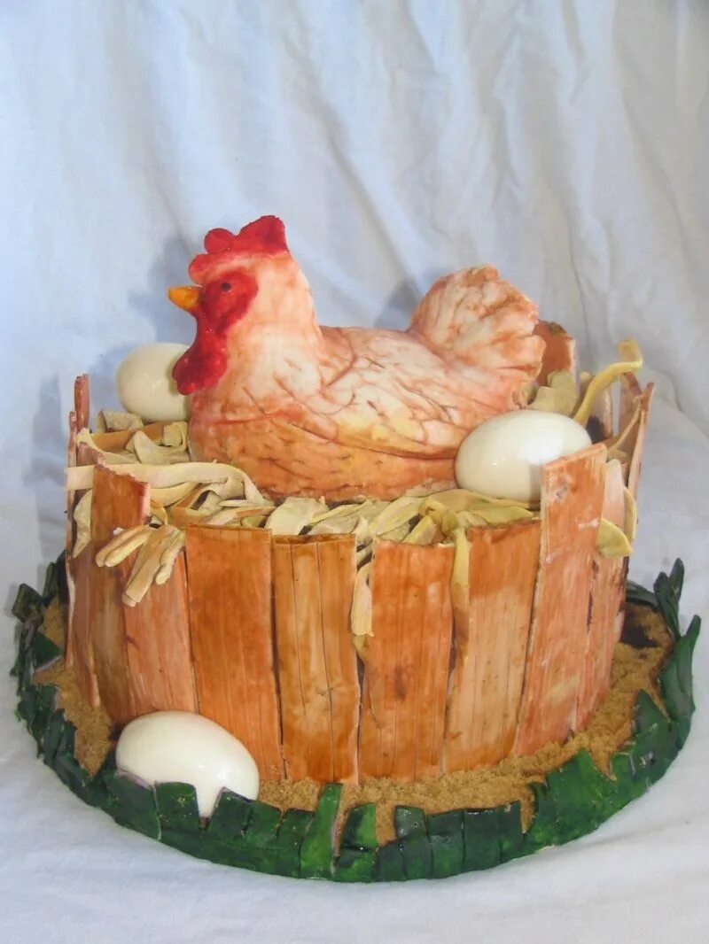 День рождения с курами. Торт Курочка Ряба. Торт с цыплятами. Торт курица. Тортик с цыплятами.
