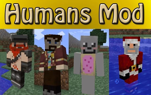 2. мод humans plus для майнкрафта. мод humans. Human в майнкрафте. мод humans companions в майнкрафт 1.