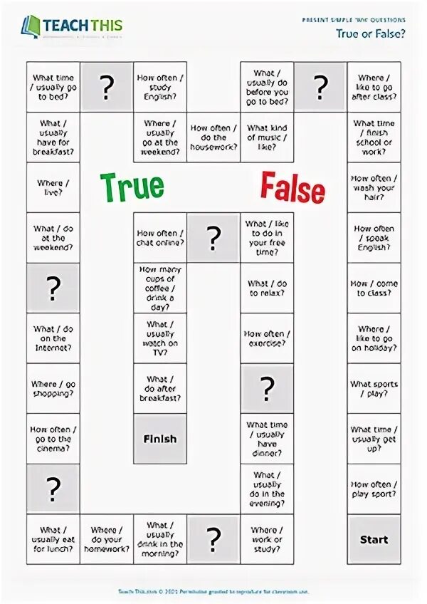 Board false. Present simple questions board game. present simple board game for kids. present simple wh questions board game. wh questions boardgame.