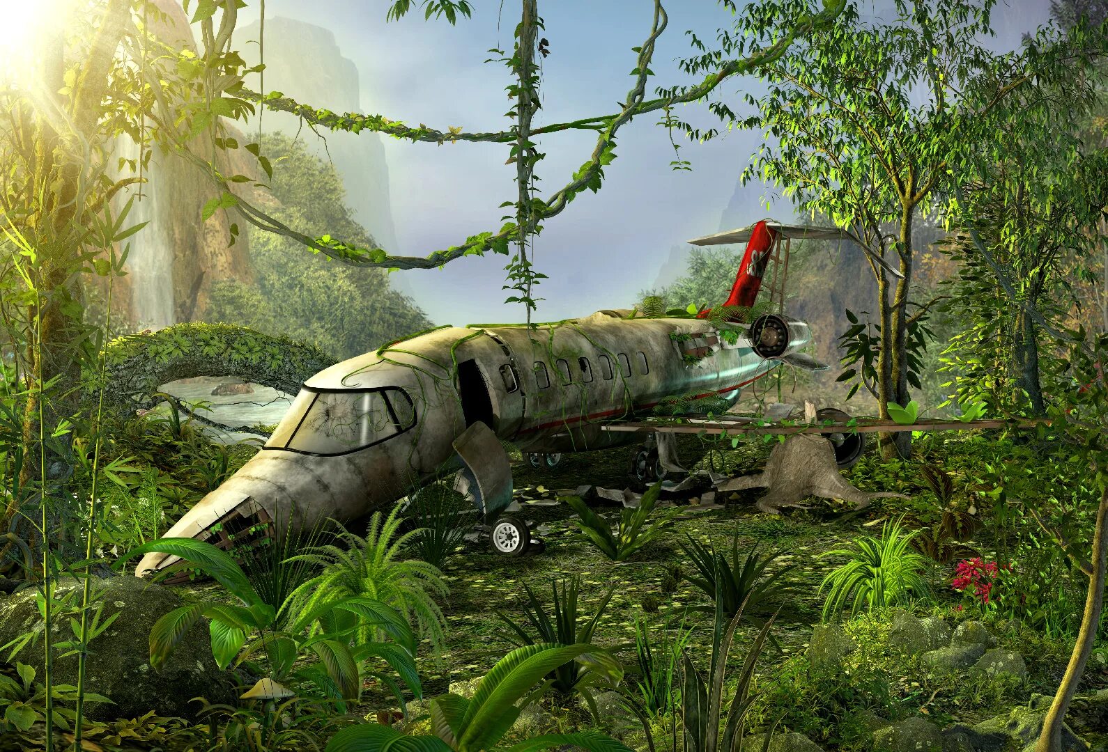 Самолет в джунглях. Разбитый самолет в джунглях. Упавшие самолеты в джунглях. Упавший самолет в джунглях.