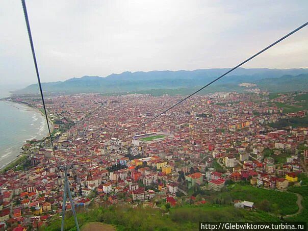 Ordu Sinan Karapınar Turkey travel, Airplane view, City photo