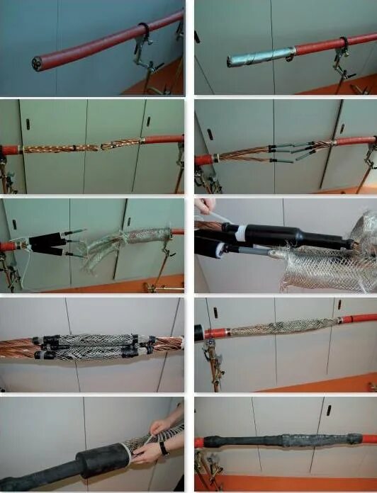 Муфта для кабеля из сшитого полиэтилена 10 кв. Концевая муфта для кабеля 10 кв сшитый полиэтилен. Сшитый полиэтилен установка муфты. Муфта для кабеля из сшитого полиэтилена 10 кв. Монтаж муфты на кабель из сшитого полиэтилена 10 кв.