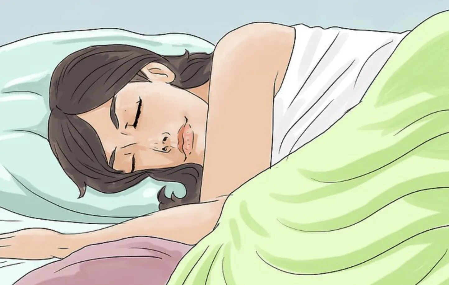 WIKIHOW сон. Дневной сон. Сон Графика. Спать картинки. Мать притворяется спящей