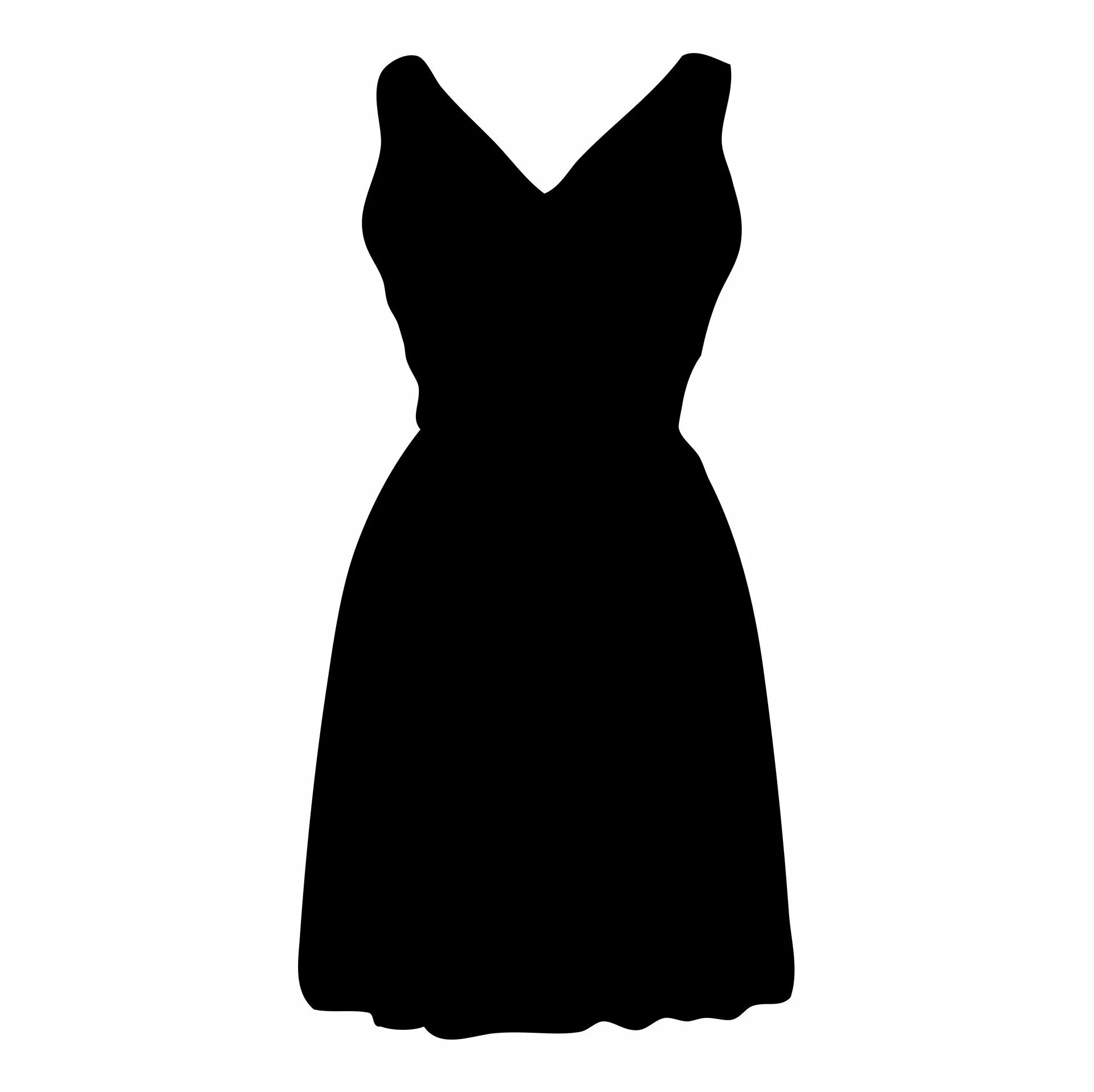 Платья в черном белом цвете. Платье а-силуэта. Черное платье на белом фоне. Нарисованное черное платье. Маленькое черное платье а силуэта.
