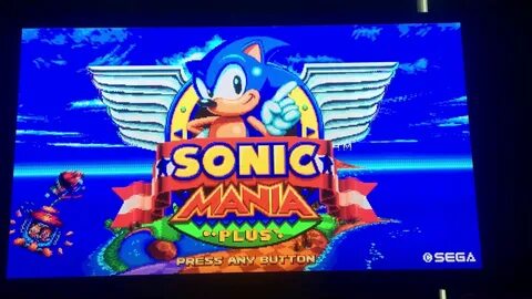 Sonic mania plus телефон