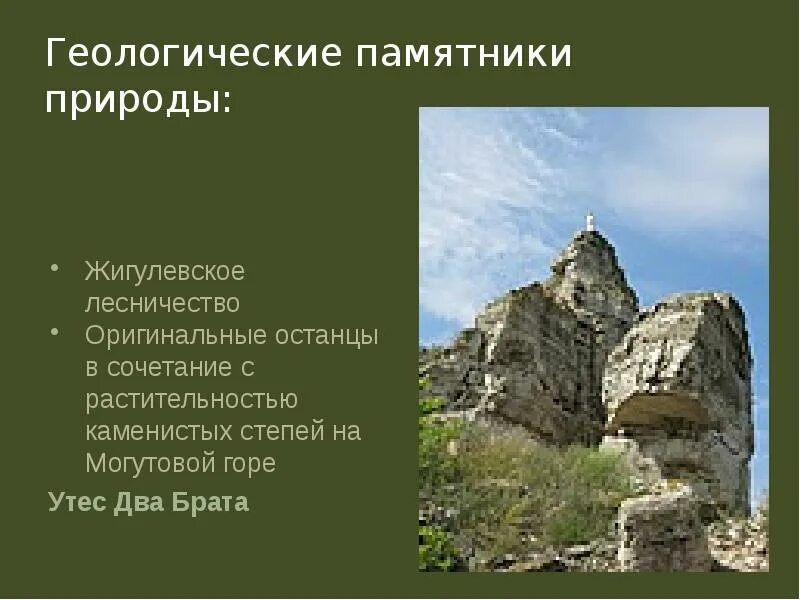 Какие есть природные памятники. Геологические памятники Самарской области. Природные памятники Самарской области 4 класс. Геологические памятники природы. Памятники природы доклад.