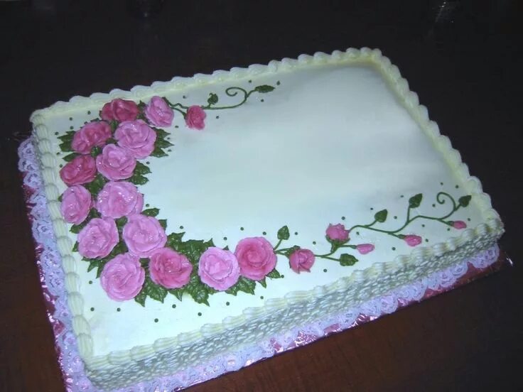 40+ Mejores Imágenes De Tortas Rectangulares Cumpleaños in 2023 Sheet cake desig