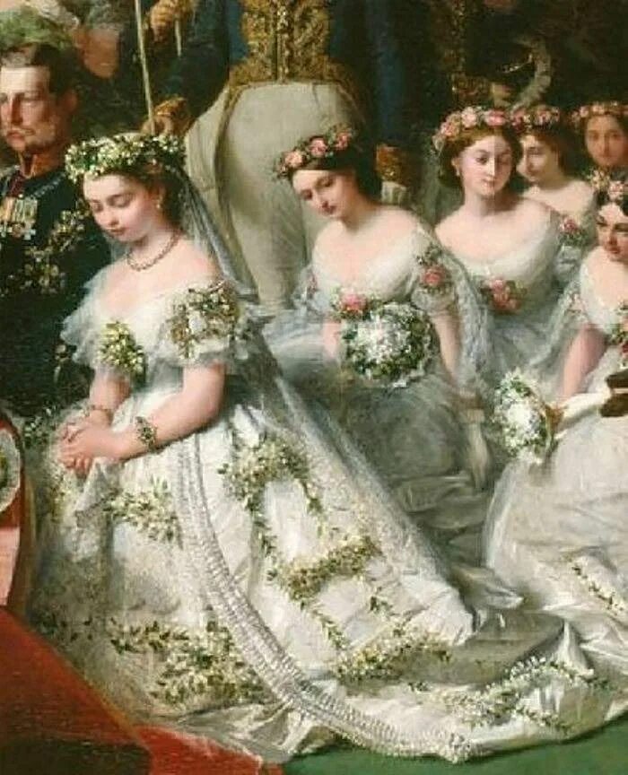 19 век эпоха. Свадьба 19 века королева виктория. королева виктория свадебный портрет. королева виктория флердоранж. платье королева великобритании викторианская эпоха.
