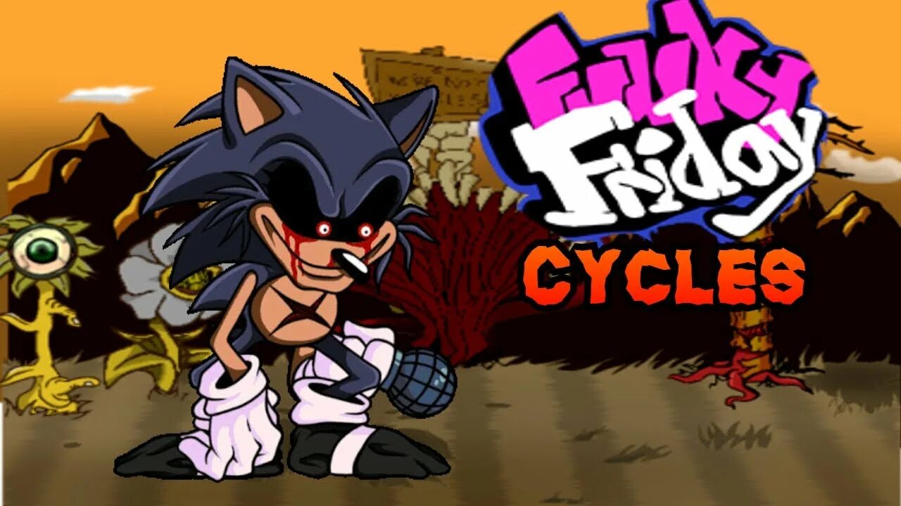 Фрайдей соник. Cycles Sonic exe.