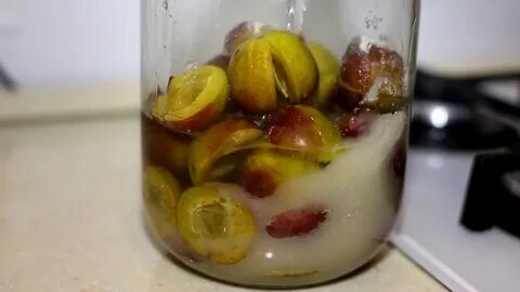 Компот из желтых компот на зиму