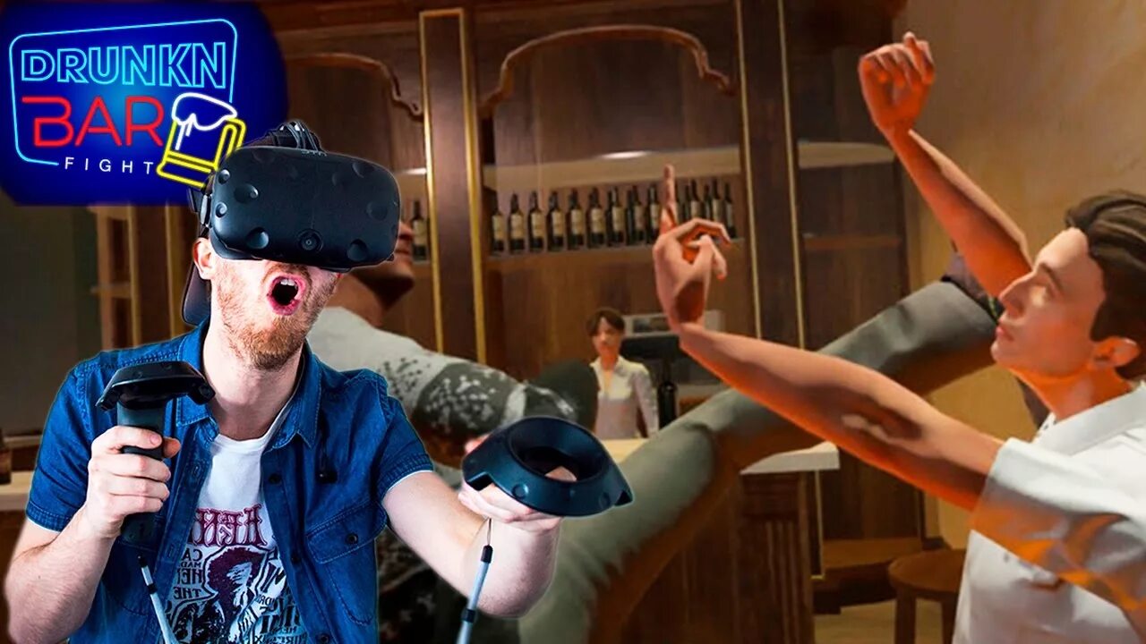 Bar Fight VR. Drunk Bar Fight. Drinking Bar Fight. Симулятор драки в баре VR.