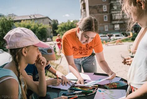 Городское лето": студенты ТГПУ - детям Томска.