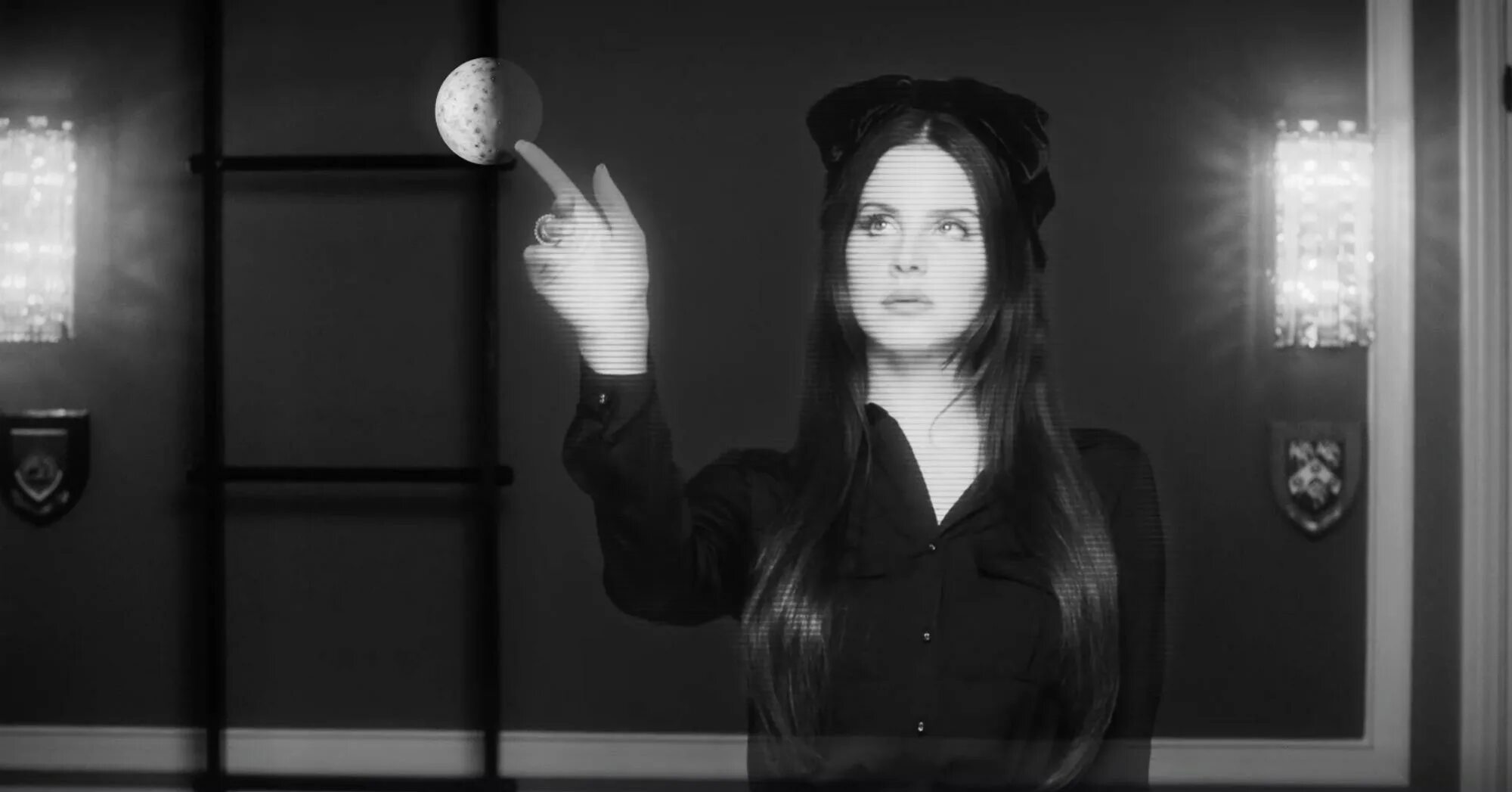Lana del Rey Black and White. Lust for Life (2017).