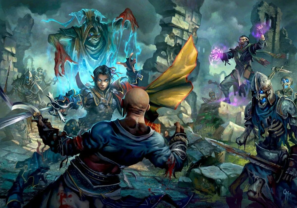 Патфайндер нри. Pathfinder игра. Рпг pathfinder kingmaker. Wayne reynolds. Бульман игра.