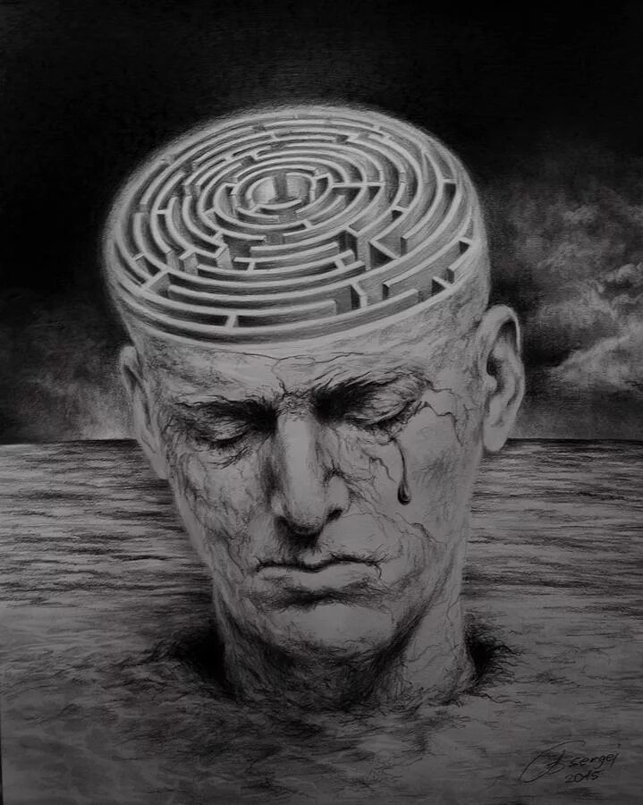 Голова мозг лабиринт. Человек с лабиринтом в голове. Лабиринт внутри головы. Лабиринт в голове. Лабиринт головы.