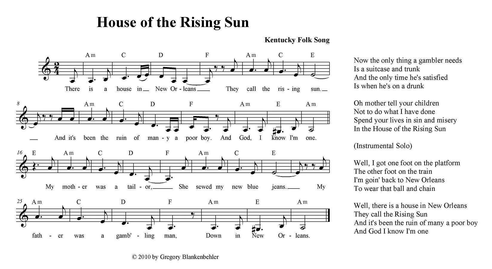 Дом солнца табы. House of the Rising Sun Ноты. House of the Rising Sun текст. House of the Rising Sun Ноты для фортепиано. House of the Rising Sun Ноты для гитары.