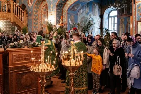 Вербное воскресенье проповедь