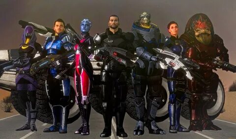 Mass effect персонажи