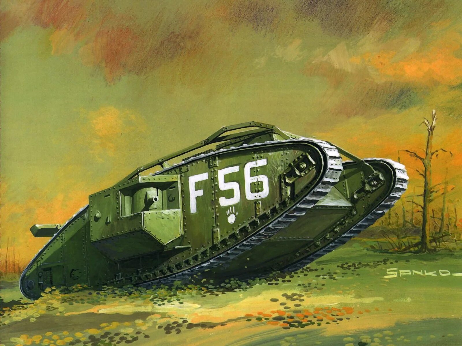 Танк MK IV. Танк рисунок. Танк первой мировой. Картинки танков. Картинки танчики