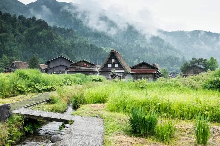 Файл:Ainokura in Gokayama area.jpg - Википедия