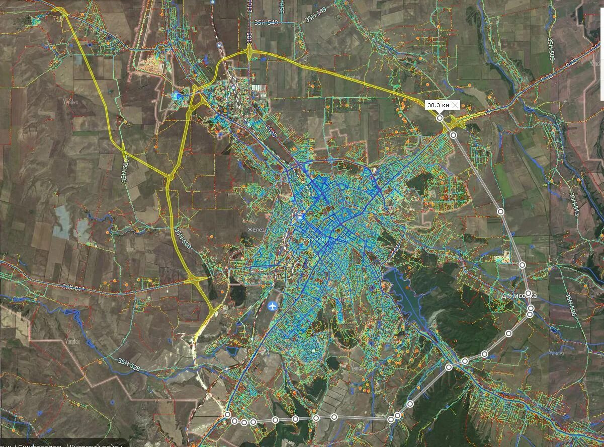 Черта города симферополь. Трасса Юго восточного обхода Симферополь. Юго Восточный объезд Симферополя. Юговостосточный обход трассы Таврида. Трасса Таврида Восточный объезд Симферополя.