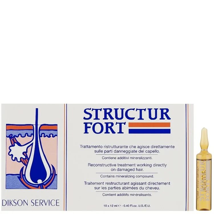 Structur fort. Dikson structur Fort препарат, 10х12мл. Ампулы structur Fort 1х12. Ампулы Диксон реструктурант. Структур Форт ампулы для волос.