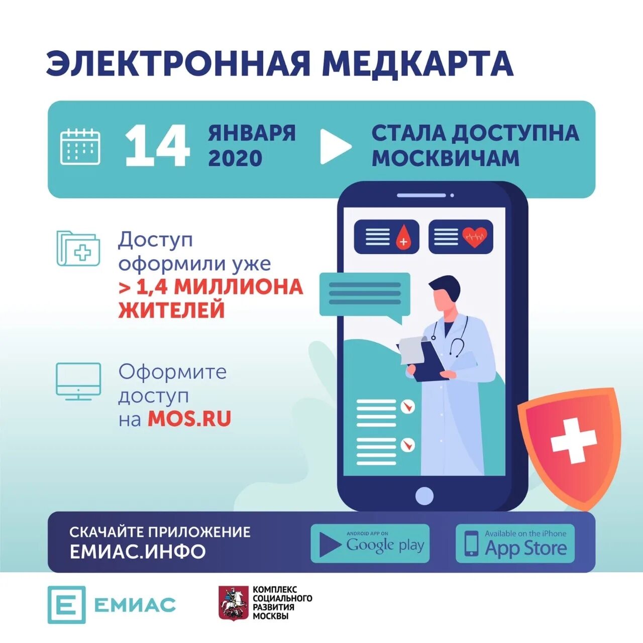 Завести электронную медицинскую