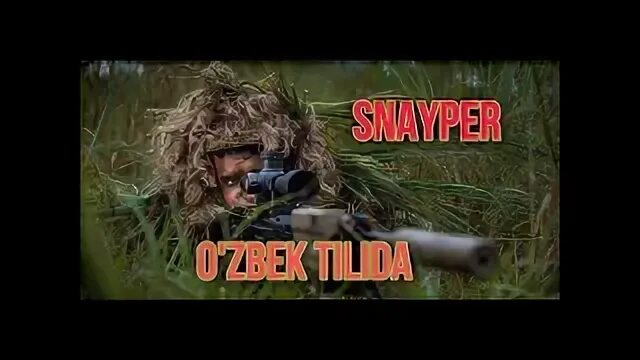 Снайпер узбек тилида таржима