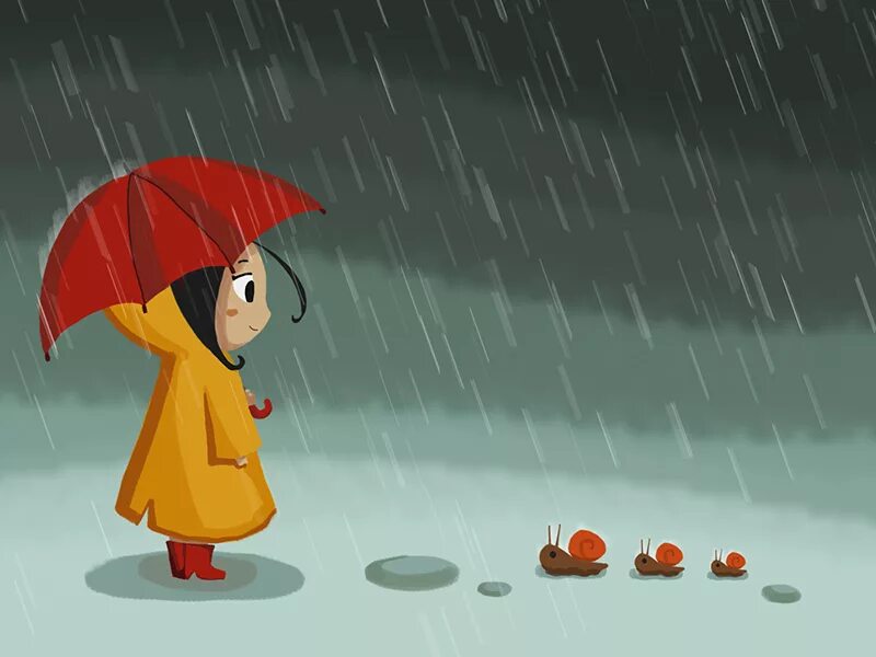 Wasn t raining. It's Rainy. - Дождливо.. Дождь cartoon. Raining мультяшная.