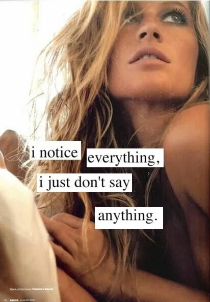 Don t say anything