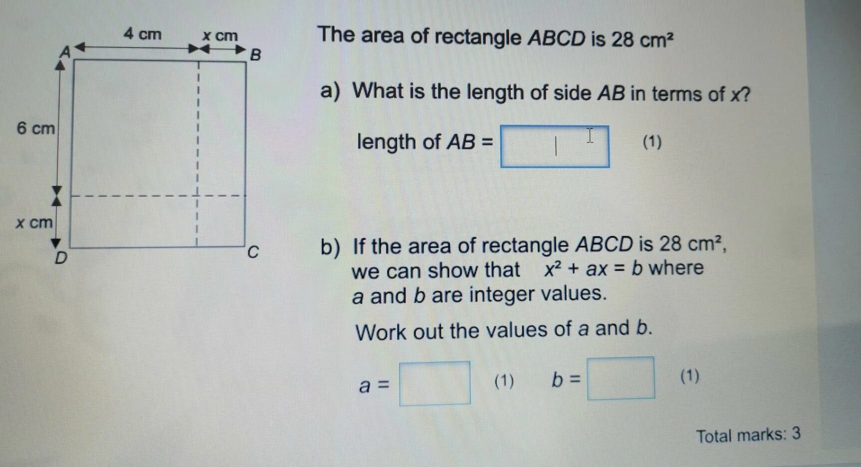 Площадь ис. Area of Rectangle. What is area. What fraction of the Rectangle is Blue?. In the diagarm below ABCD is a rectangele with ad=30 cm, ECF is airhgt Angled Triangle with CF=48 cm.