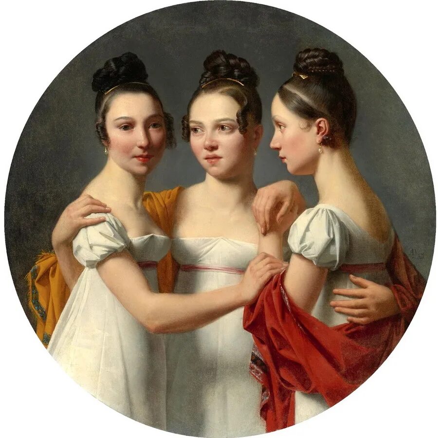 Alexandre-Jean du bois-Drahonet 1791-1834. Три женщины автор