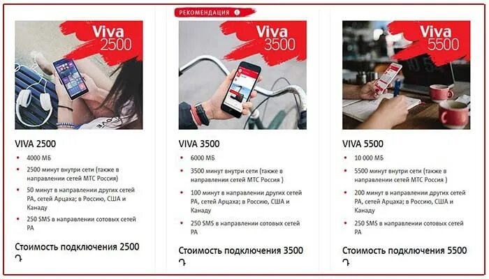 Какие подключения тарифа вива мтс армения Какие подключения тарифа вива мтс армения