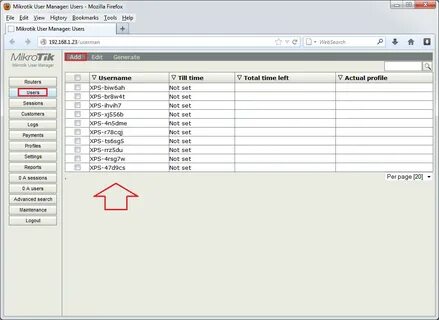 User manager