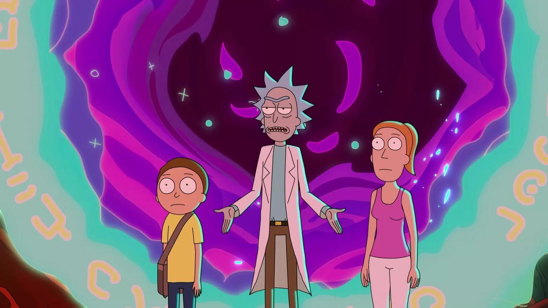 Morty sniffs