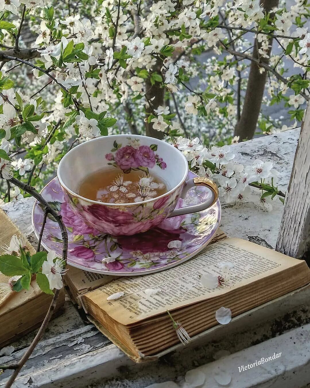 Весенний чай картинки. Весеннее утро в саду. Утреннее Весеннее чаепитие. Чаепитие в цветущем саду. Чаепитие в весеннем саду.