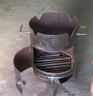 Печь под казан своими руками из баллона