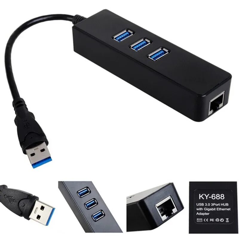 Адаптер usb 3.0 ethernet rj45. Концентратор usb 3.0. адаптер переходник usb 3.0 gigabit ethernet rj45 lan. usb-хаб hrs ar-21 black с сетевым адаптером. разветвитель usb 3 порта и usb lan.
