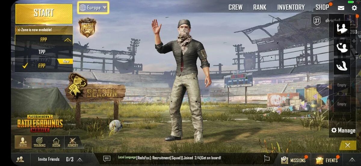 ПАБГ мобайл скрин лобби. PUBG лобби. ПУБГ мобайл лобби. Карточка лобби в PUBG mobile.