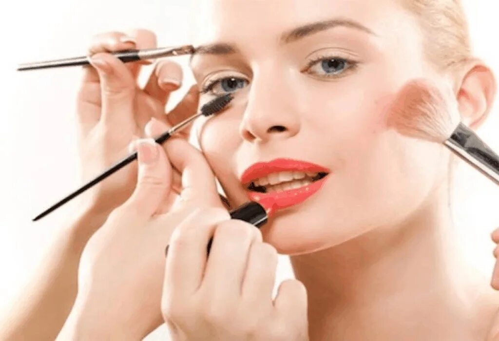 Get make up. The make.