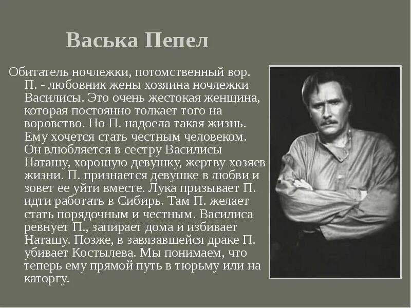 Васька пепел на дне. Васька пепел в пьесе на дне. Пепел в пьесе на дне. Пепел из пьесы на дне.