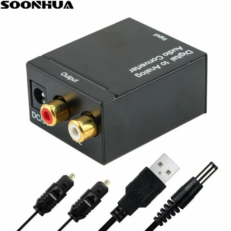 Usb audio out. Переходник коаксиальный SPDIF RCA- оптический тослинк. Optical Toslink переходник на RCA. Цифровой оптический аудиовыход Toslink тюльпан. Преобразователь Toslink в 2xrca Digital-Analog Audio Converter -/125044/.