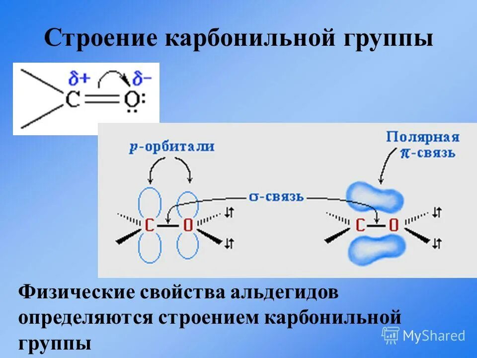 электронное и пространственное строение карбонильной группы. распределение электронной плотности в карбоновых кислотах. альдегиды и кетоны электронное строение. электронное строение карбонильных соединений. электронное строение карбонильной группы.