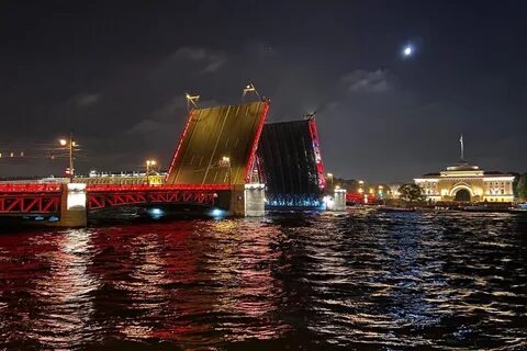 Дворцовый мост открытие