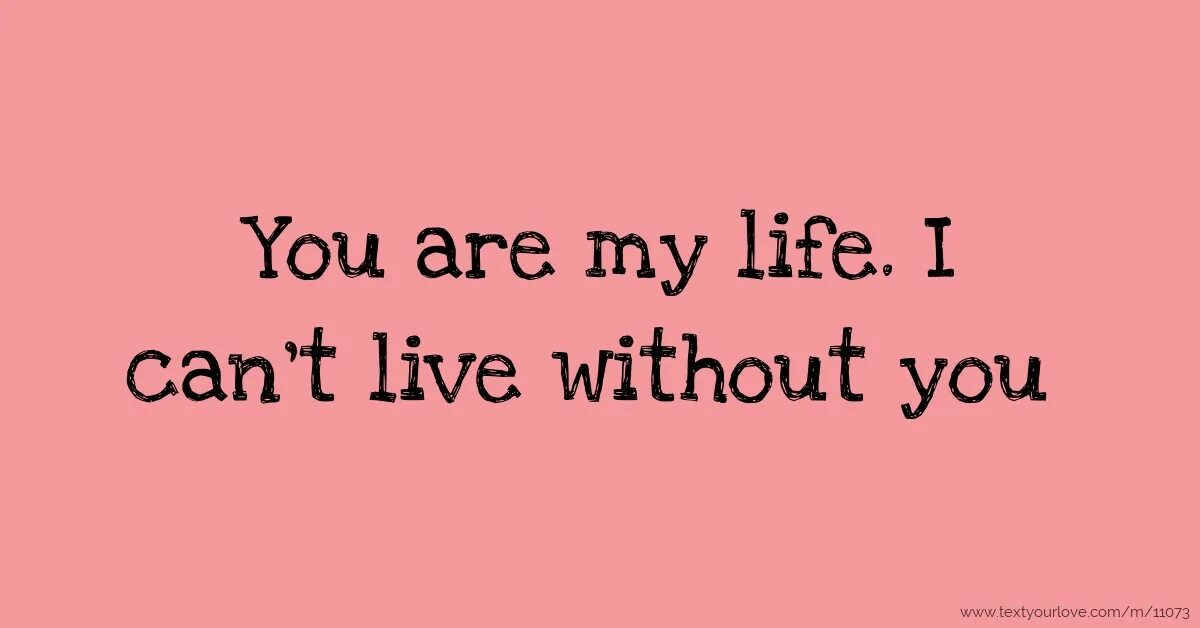 Cannot without you. I cant Live without you песня. You are my Life перевод. You are my Life темные. I couldn't Live without.