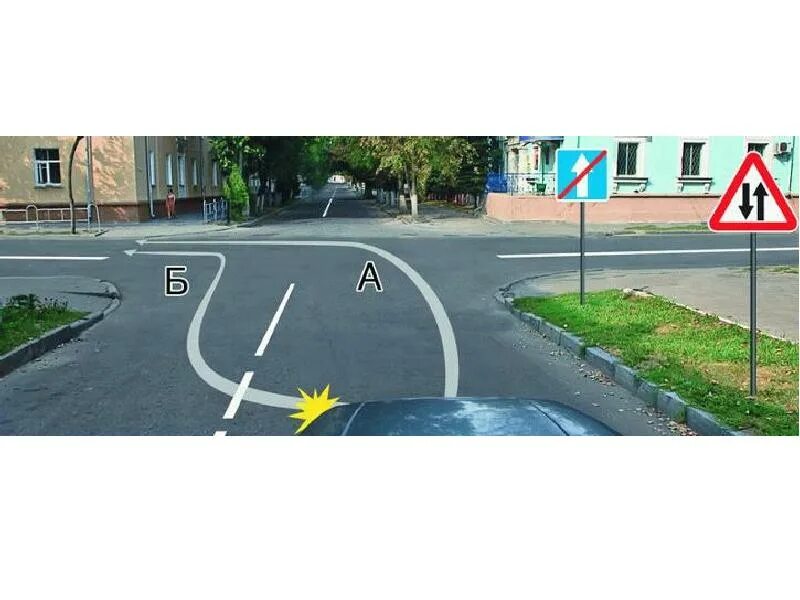 По какой траектории вам можно выполнить поворот. Поворот налево с одностороннего движения. одностороннее движение пдд. поворот налево с односторонней на одностороннюю дорогу. поворот налево с одностороннего движения на одностороннее.