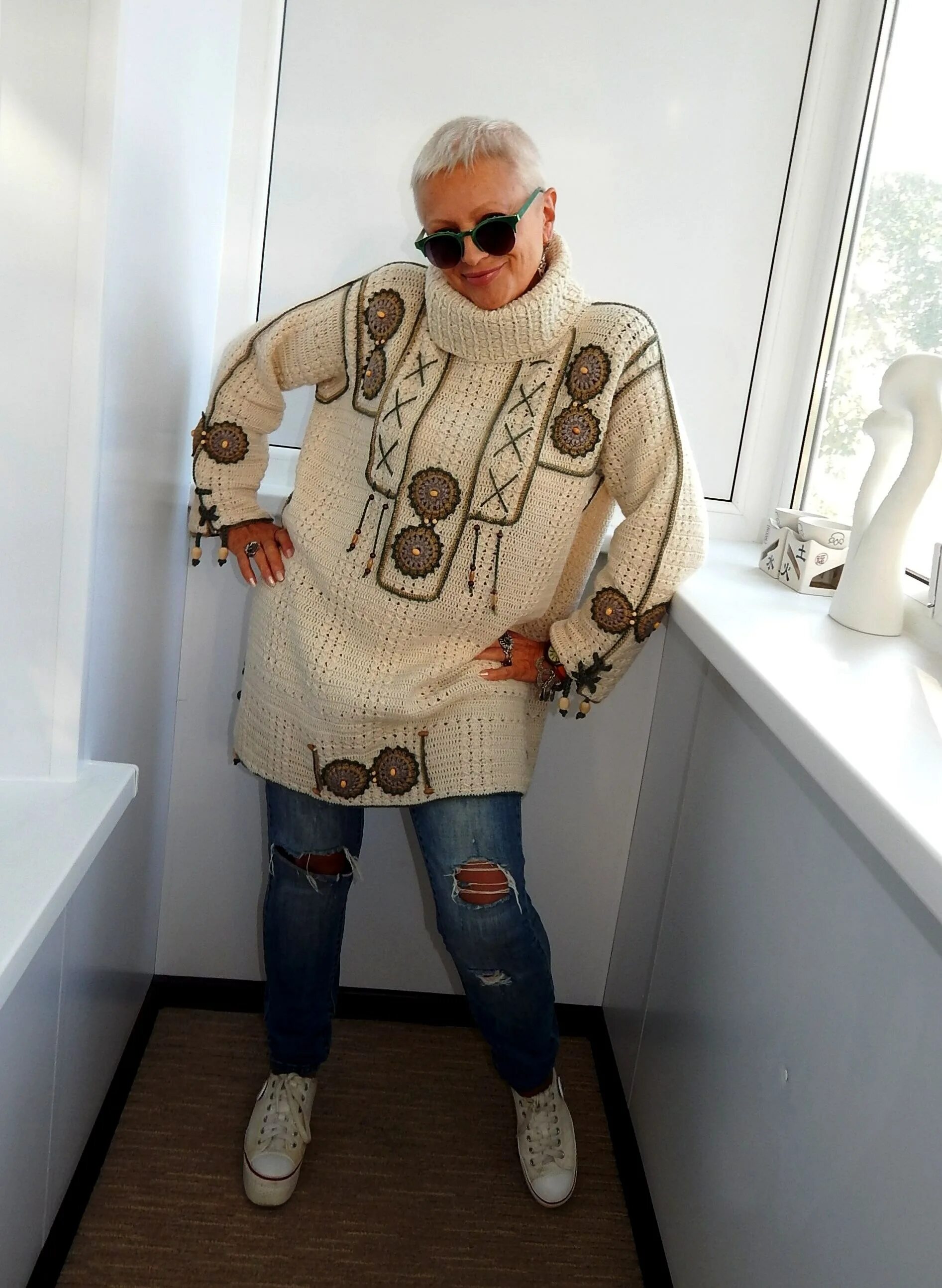 Свитера бохо спицами. Свитера бохо спицами. Джемпер в стиле бохо спицами. Свитер в стиле бохо. Вязаные вещи в стиле бохо.
