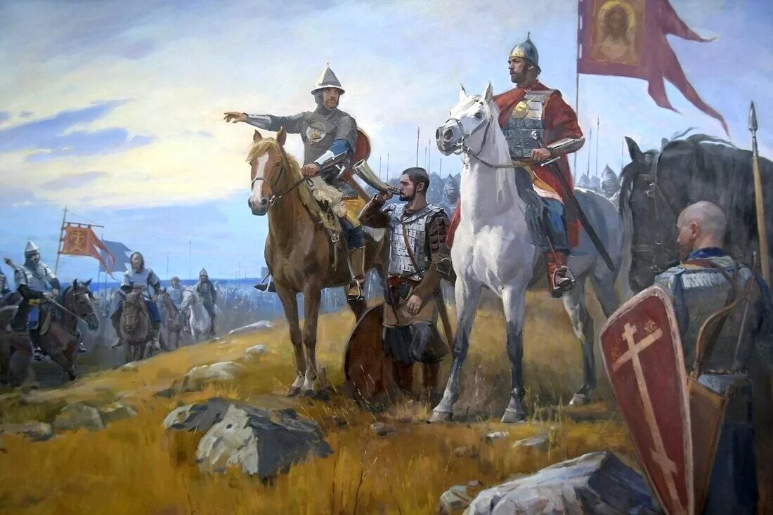 Битва под куликовым полем. Куликовская битва 1380 победа.