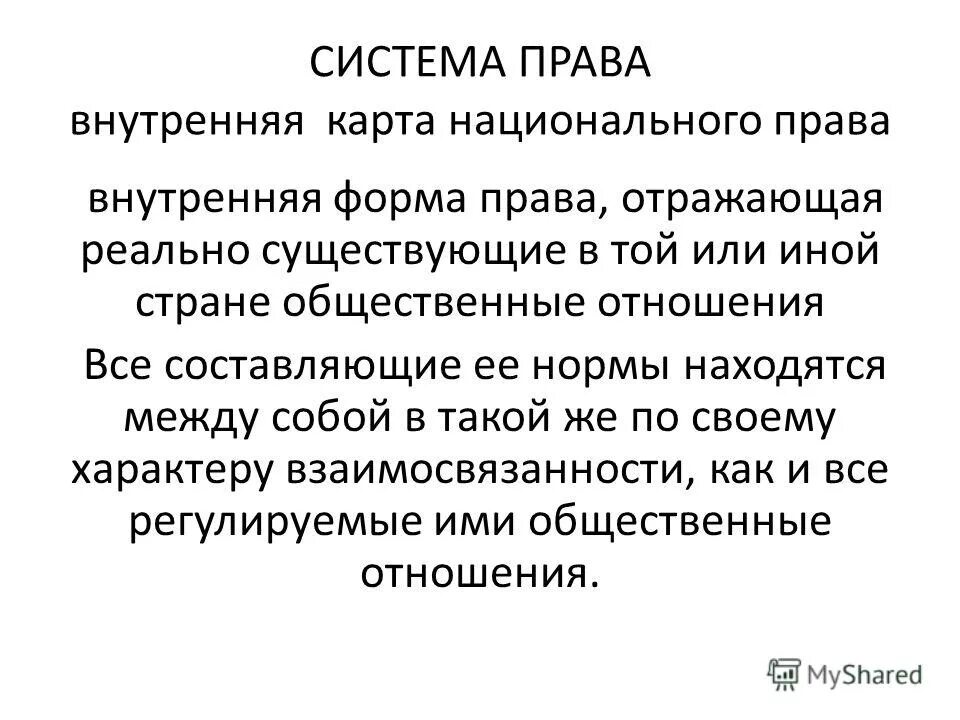 Внутреннее право. Внутренняя система права. Внутренняя форма права. Право и система права. Система права это внутренняя форма права.